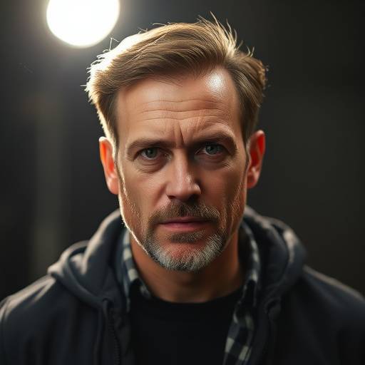 Portret van Lars van Dam, Docent Camera Acteren